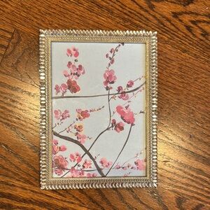 Silver and Diamond 5 by 7 Picture Frame